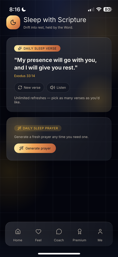 HeavenMade Sleep with God screen